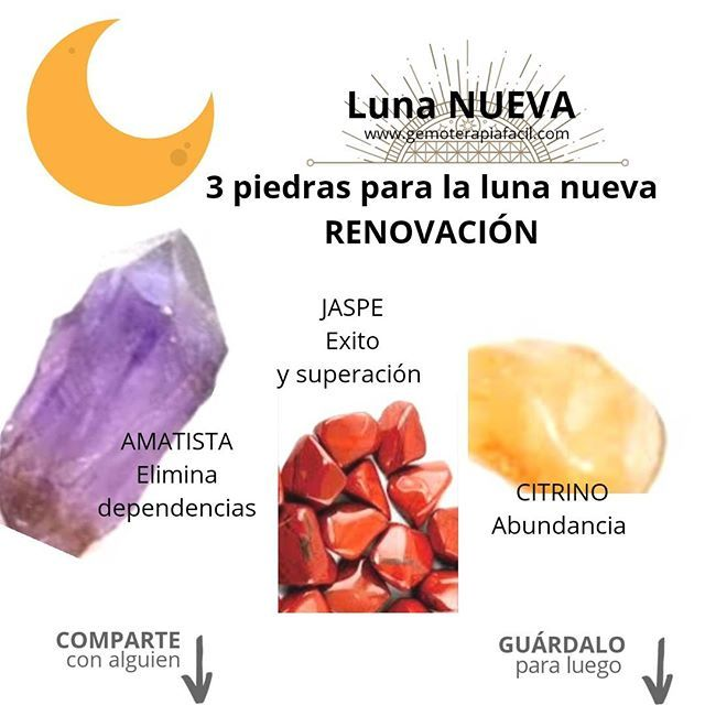 ¿Qué piedras se cargan en luna llena?