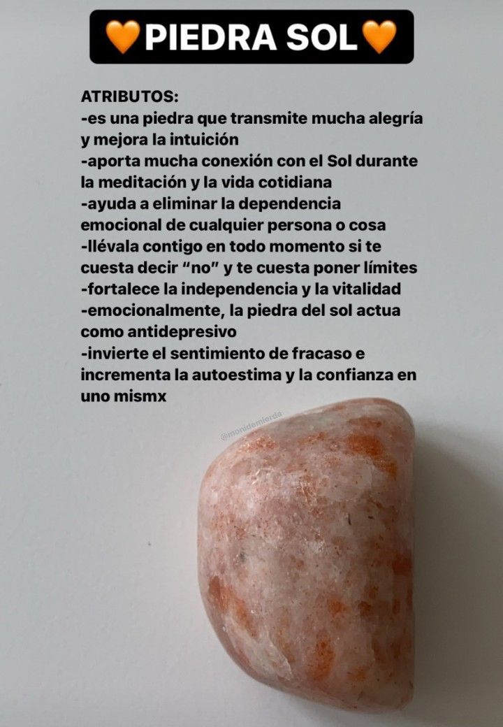 ¿Qué Transmite Las Piedras?